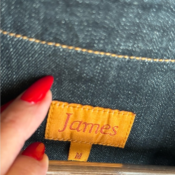 Great Jeans Jacket! Denim Knee length Trench Coat. PRISTINE CONDITION. - Picture 4 of 9